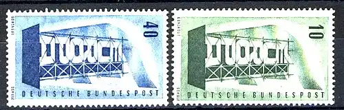 Union européenne 1956 République fédérale d'Allemagne 241-242, taux ** / NHM