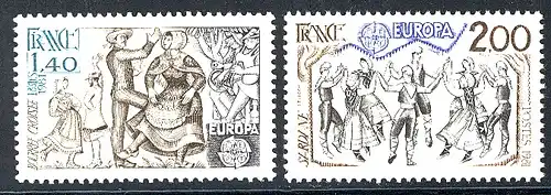 Europaunion 1981 Frankreich 2259-2260, Satz ** / MNH