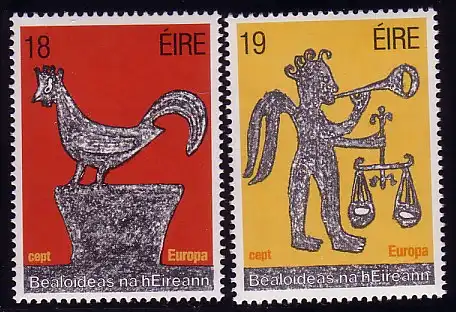 Union européenne 1981 Irlande 439-40, taux ** / NHM