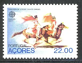 Union européenne 1981 Portugal-Açores 342, marque ** / MNH