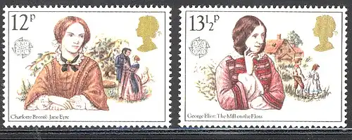 Europaunion 1980 Großbritannien 841-842, Satz ** / MNH