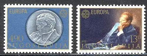 Europaunion 1980 Jugoslawien 1828-1829, Satz ** / MNH