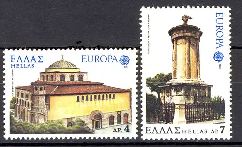Europaunion 1978 Griechenland 1314-1315, Satz ** / MNH
