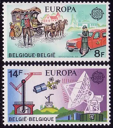 Europaunion 1979 Belgien 1982-1983, Satz ** / MNH