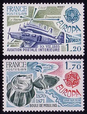 Union européenne 1979 France 2148-2149, taux ** / MNH