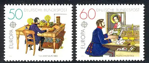 Europaunion 1979 Bundesrepublik 1011-1112, Satz ** / MNH