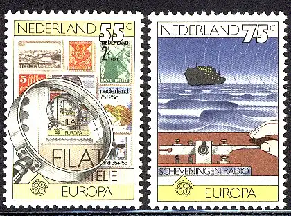 Europaunion 1979 Niederlande 1140-1141, Satz ** / MNH