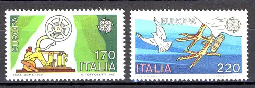 Europaunion 1979 Italien 1657-1658, Satz ** / MNH