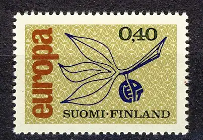 Union européenne 1965 Finlande 608, marque ** / MNH
