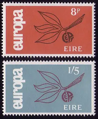 Europaunion 1965 Irland 176-177, Satz ** / MNH