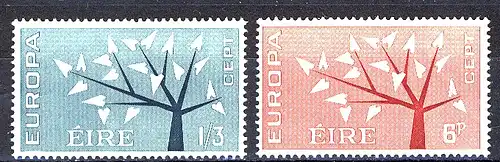 Union européenne 1962 Irlande 155-156, taux ** / NHM
