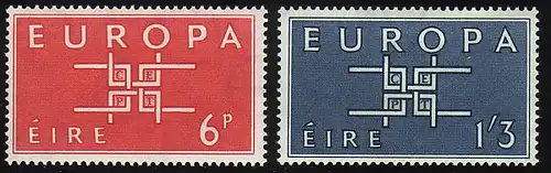 Union européenne 1963 Irlande 159-160, taux ** / NH