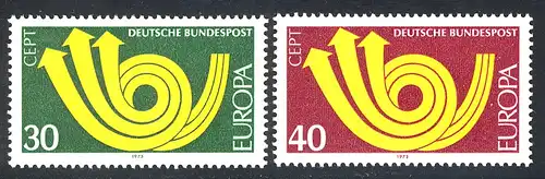 Europaunion 1973 Bundesrepublik 768-769, Satz ** / MNH