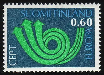 Europaunion 1973 Finnland 722, Marke ** / MNH