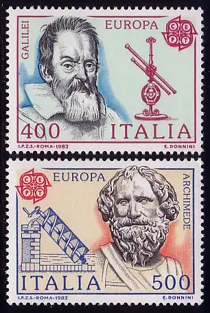 Europaunion 1983 Italien 1842-1843, Satz ** / MNH