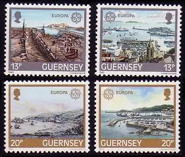 Europaunion 1983 GB-Guernsey 265-268, 4 Werte, Satz ** / MNH