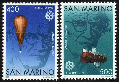 Union européenne 1983 Saint-Marin 1278-1279, phrase ** / MNH