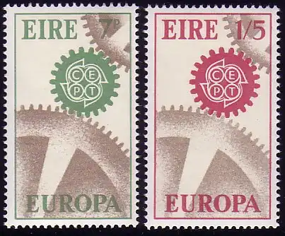 Union européenne 1967 Irlande 192-193, taux ** / NHM