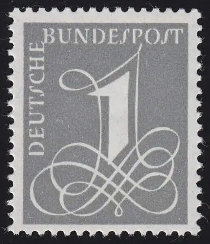 226yw chiffre 1 papier fluorescent (1963)