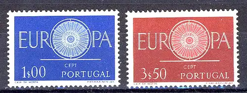 Europaunion 1960 Portugal 898-899, Satz ** / MNH