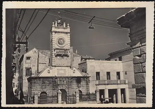 AK Jugoslawien: Kirche von Zadar mit EF 760, ZADAR 2.9.1957 nach Graz/Österreich