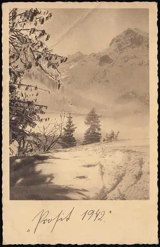 Temple de la Toussaint de l'Atlas sur Wildon 10.1.1942 sur AK Prosit 1942