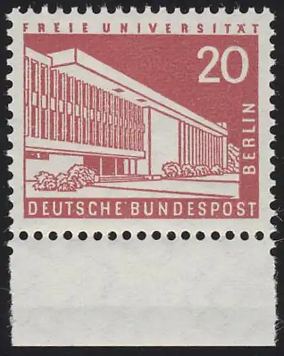 146w Stadtbilder 20 Pf Unterrand ** postfrisch