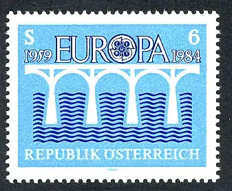 Europaunion 1984 Österreich 1772, Marke ** / MNH