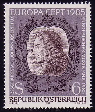 Union européenne 1985 Autriche 1811, marque **.