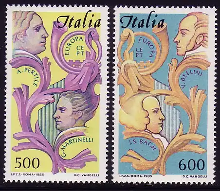 Europaunion 1985 Italien 1932-1933, Satz ** / MNH