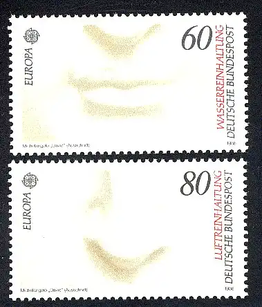 Europaunion 1986 Bundesrepublik 1278-1279, Satz ** / MNH