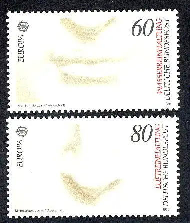 Union européenne 1986 République fédérale d'Allemagne 1278-1279, phrase ** / NPF