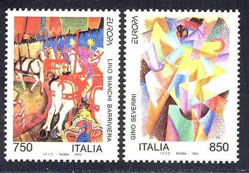 Europaunion 1993 Italien 2279-2280, Satz ** / MNH