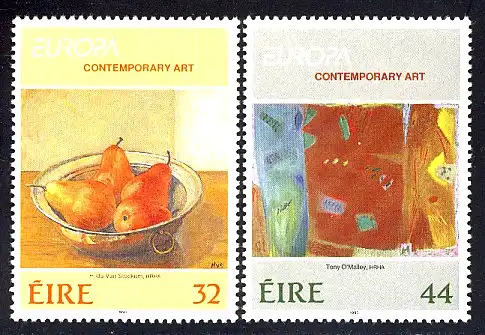 Union européenne 1993 Irlande 825-826, taux ** / NHM