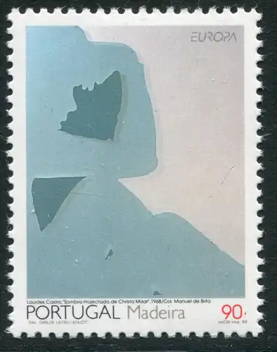 Europaunion 1993 Portugal-Madeira 162, Marke ** / MH
