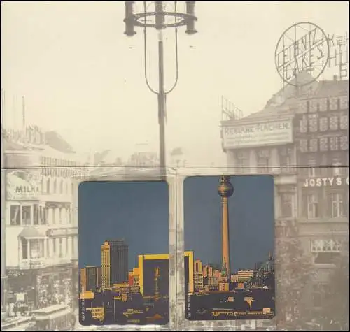 2. Salon international des cartes téléphoniques TELECARD'94 Folder avec 3 cartes non utilisées