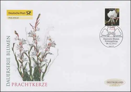 2969 Blume Prachtkerze 240 Cent, Schmuck-FDC Deutschland exklusiv