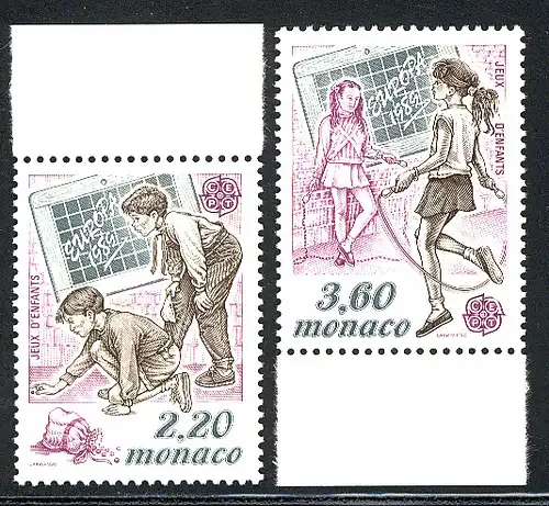 Europaunion 1989 Monaco 1919-1920, Satz ** / MNH
