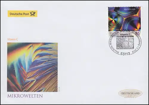 3362 micro-univers: vitamine C, autocollant, FDC de bijoux Allemagne exclusivement