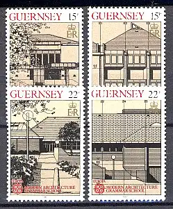 Europaunion 1987 GB-Guernsey 389-392, 4 Werte, Satz ** / MNH