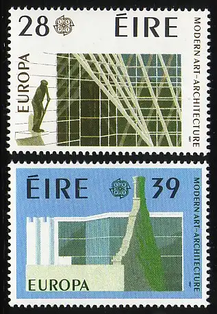 Union européenne 1987 Irlande 623-624, taux ** / NHM