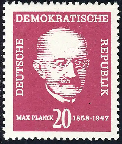 627 Max Planck 20 Pf **