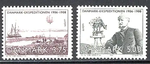 Union européenne 1994 Danemark 1077-1078, taux ** / NHM
