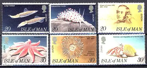 Europaunion 1994 GB-Insel Man 587-592, Satz ** / MNH
