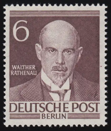 93 Rathenau 6 Pf **