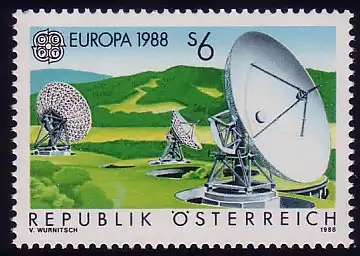 Union européenne 1988 Autriche 1922, marque ** / MNH