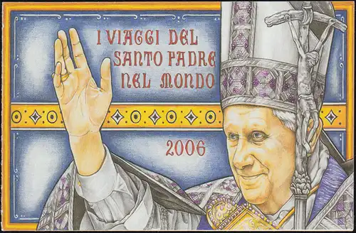 Vatikan-Markenheftchen 0-15 Papstreisen 2006 nach Deutschland, **