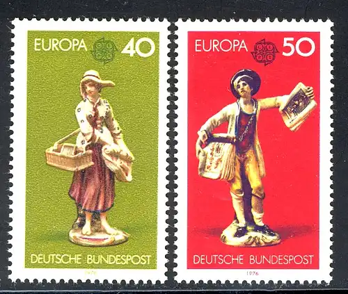 Europaunion 1976 Bundesrepublik 890-891, Satz ** / MNH