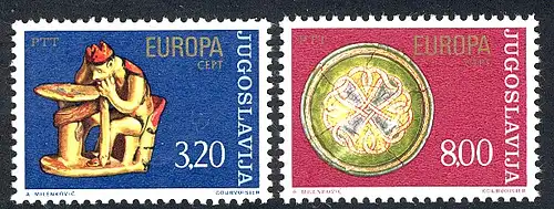 Europaunion 1976 Jugoslawien 1635-1636, Satz ** / MNH
