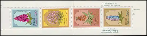 Portugal-Madeira - Carnets de marques 1 Fleurs 1981, ** / MNH